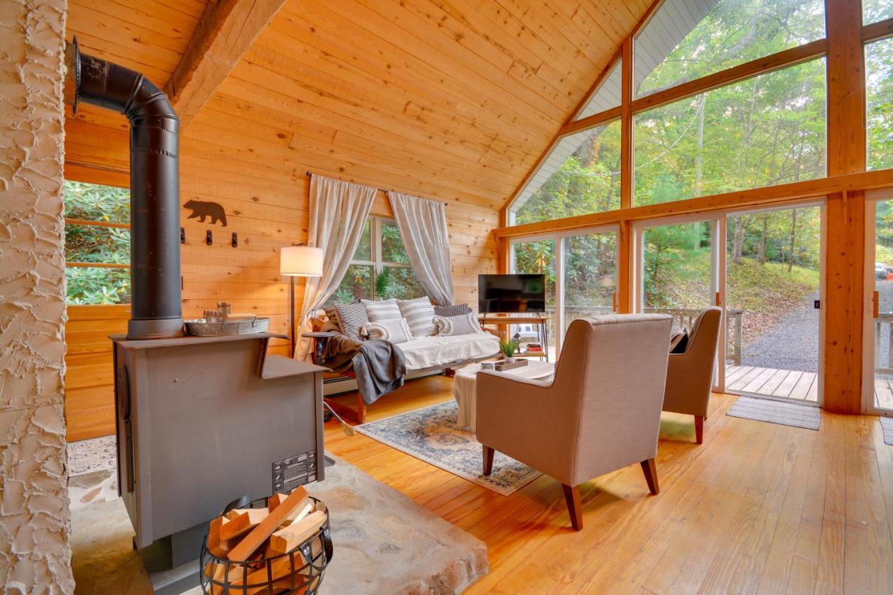 Serene Fancy Gap Cabin Retreat In Private Setting! Kültér fotó